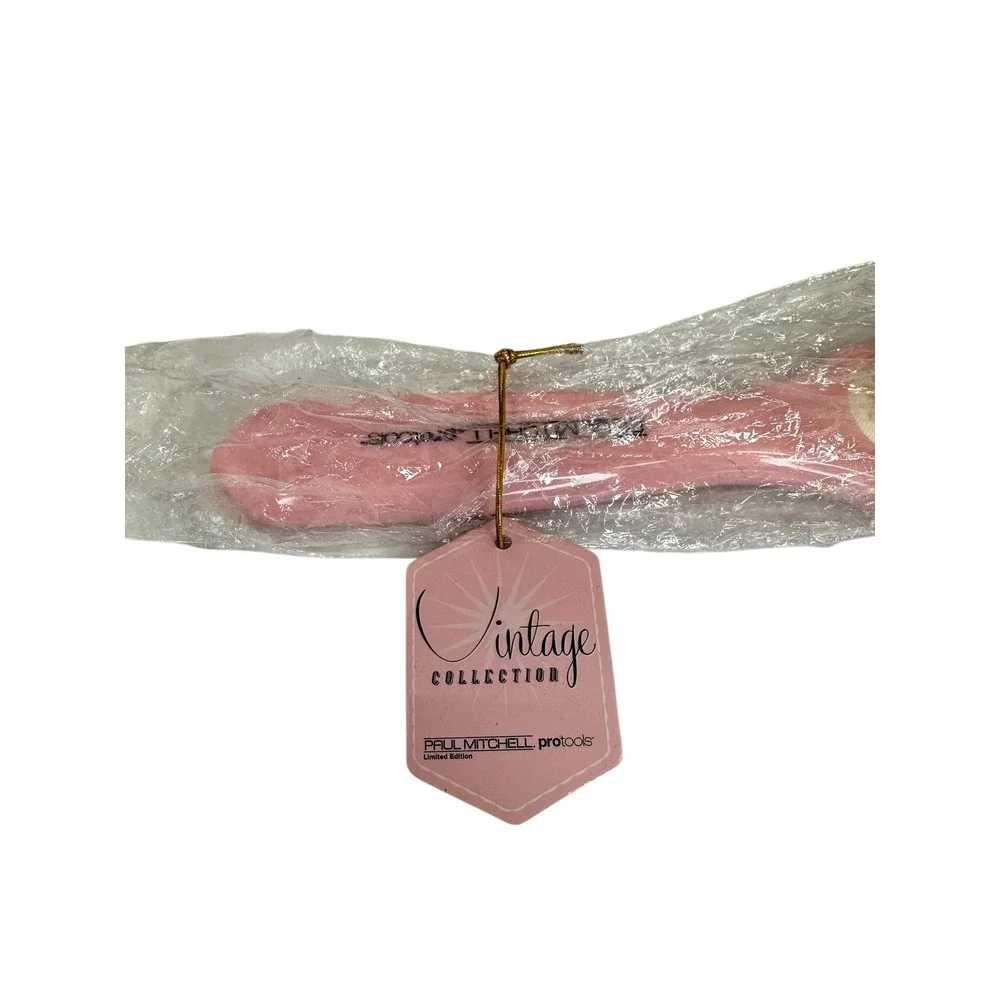Paul Mitchell Pink Polka Dot Paddle Brush Vintage Collection‎ Limited Edition